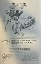 1908 Naval Officers Who Won Fame By Disobeying Orders Isaac Hull Captain Craven picture