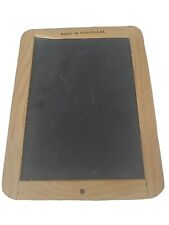 Vintage Slate Chalkboard Made in Portugal Double Sided 8.5