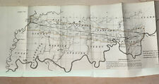 1839 Map Roads And Canals New Albany St. Louis & New Orleans Railroad picture