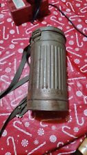 WW2 Era German Gas Mask With Filter and Canister picture