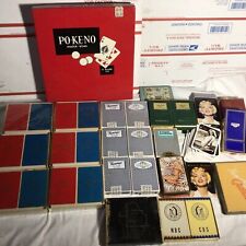 Huge Vtg Lot Of Casino & United Airlines Playing Cards & More picture