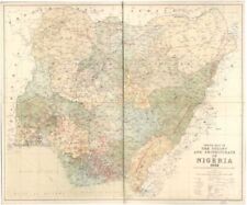 1931-1932 Map | Office map of the Colony and Protectorate of Nigeria, 1932 | Nig picture