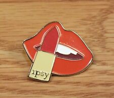 Small Red Lips & Ipsy Lipstick Collectible Women's Pin / Lapel **READ**  picture