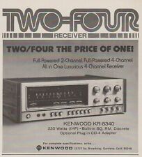 1974 Kenwood KR-8340 Stereo Receiver - 
