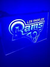 NFL LOS ANGELES RAMS LED Neon Sign for Game Room,Office,Bar,Man/Lady Cave. picture