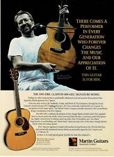 Martin & Co Guitars - Eric Clapton Signature 000-42EC - 1995 Print Advertisement picture