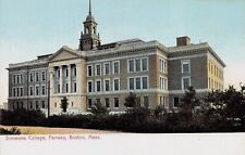 Simmons College, Fenway, Boston, Mass., Very Early Postcard, Unused picture