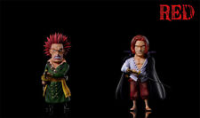 A+ Studio One Piece Red Hair Shanks & Rockst Resin Figure 9cm  picture