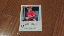 Jarred Cosart Autographed Hand Signed Card Bowman Philadelphia Phillies picture
