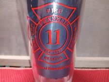 Franklin Fire Station 11 Pint Glasd picture