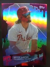 2020 Topps X Aoki #9 Bryce Harper Pink Frosting /10 Philadelphia Phillies SSP picture