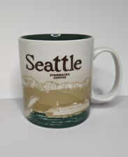 Starbucks 2011 Seattle City Global Icon Collectible Coffee Mug Large 16 oz cup picture
