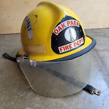 CAIRNS 660C HEAVY DUTY  Fireman Helmet With Face Shield  -Yellow - Firefighter picture