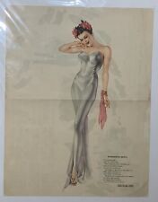 Vintage Alberto Vargas WWII pin up Esquire Magazine Patriotism Minus picture
