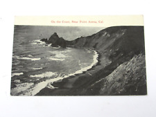 Pacific Coast Point Arena CA c1910 Antique Postcard Beach Cove Mendocino County picture