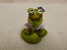 Wee Forest Folk Flirty Frog Special Edition Lavender F-7 Retired picture