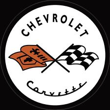 Chevrolet 1953 Corvette Logo Tin Metal Sign Man Cave Garage Decor 11.75