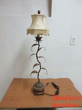 Fine Arts Lamps Gold Gilt Italian Metal Wine Acanthus Table Lamp Light A picture