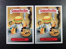 Bob's Burger Bob Belcher H Jon Benjamin Spoof Garbage Pail Kids 2 Card Set picture
