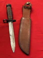 WW2 US CAMILLUS RARE KNIFE WITH  STRONG WIRE GRIP picture