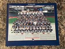 2004-2005 New England Patriots Super Bowl Champions Newspaper Insert.  Tom Brady picture