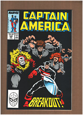 Captain America #340 Marvel Comics 1988 Mark Gruenwald VF/NM 9.0 picture