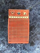 Vintage Motorola Transistor Radio Model XP190R, 6T, 1960’s - Tested and Working picture
