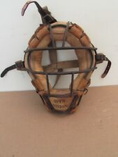 Vintage Baseball Spalding catchers mask Spalding 1524 Open Vision mask NICE picture