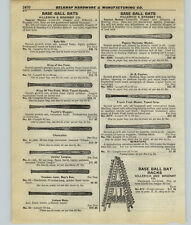 1927 PAPER AD Hillerich and Bradsby Store Display Baseball Rack Bucky Harris ++ picture