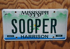 MISSISSIPPI Vanity License Plate - SOOPER - Super Great picture