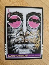 Klaus Voormann Custom Signed Card - Artist For The Beatles Albums picture