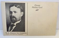 Oregon Postcard Prohibition GL Cleaver For Congress Political Mailing Card 1914 picture