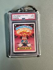 Adam Bomb - #8a - Garbage Pail Kids - PSA Homage - Mini Slab - Custom Keychain picture