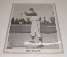 Rocky Colavito Signed Photograph Photo Cleveland Indians picture