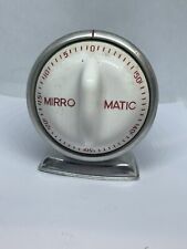 Vintage Kitchen Timer Mirro Matic By Lux 1960’s picture