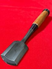 Japanese chisel gouge chisel Soto-maru nomi  外丸鑿 42mm Woodworking tool picture