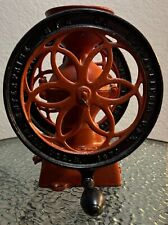 Antique ENTERPRISE MFG CO of Philadelphia Cast Iron, Double Wheel COFFEE GRINDER picture