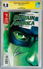 CGC SS Graded 9.8 Captain America: Steve Rodgers #7 Signed by Chris Evans picture