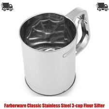 Farberware Classic Stainless Steel 3-cup Flour Sifter picture