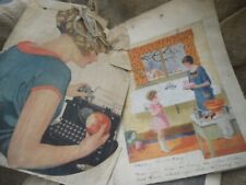 EPHEMERA:HANDMADE SCRAPBOOK FROM WAY BACK WHEN:EARLY1920'S:HAND WRITTEN POEMS picture