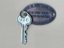 Vintage Chicago P.O. Box Key 1633 Post Office #916 picture