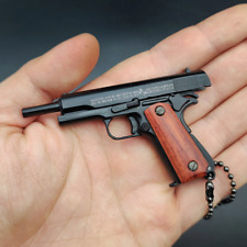1:3 1911  Metal Keychain Toy Gun Model Keychain Metal Alloy Pistol Miniature picture