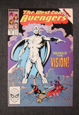 Marvel the West Coast Avengers #45 1st App of White Vision 1989 picture