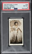 1936 Mitchell & Son Gallery of 1935 26 Shirley Temple PSA 8 NM-MT picture