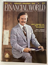 Financial World Magazine Vtg 1972 Rare Ads Lowe’s NASDAQ Oil Henredon picture