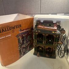Department 56 Snow Village Halloween VOODOO LOUNGE Retired #805678 “Autograped” picture
