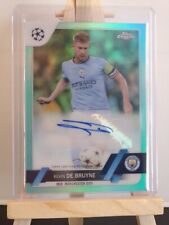 Card Topps Chrome UEFA Club 2022/23 Kevin De Bruyne Autograph Numbered /199 picture