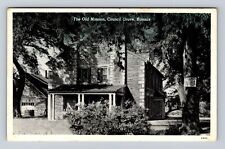 Council Grove KS-Kansas, The Old Mission, Antique, Vintage Souvenir Postcard picture