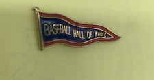 National Baseball Hall Of Fame Cooperstown Pin Pennant Vintage picture