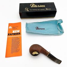 PETERSON'S Kapmeer Vintage PIPE P/LIP 80's Red Sandcarved with box etc picture